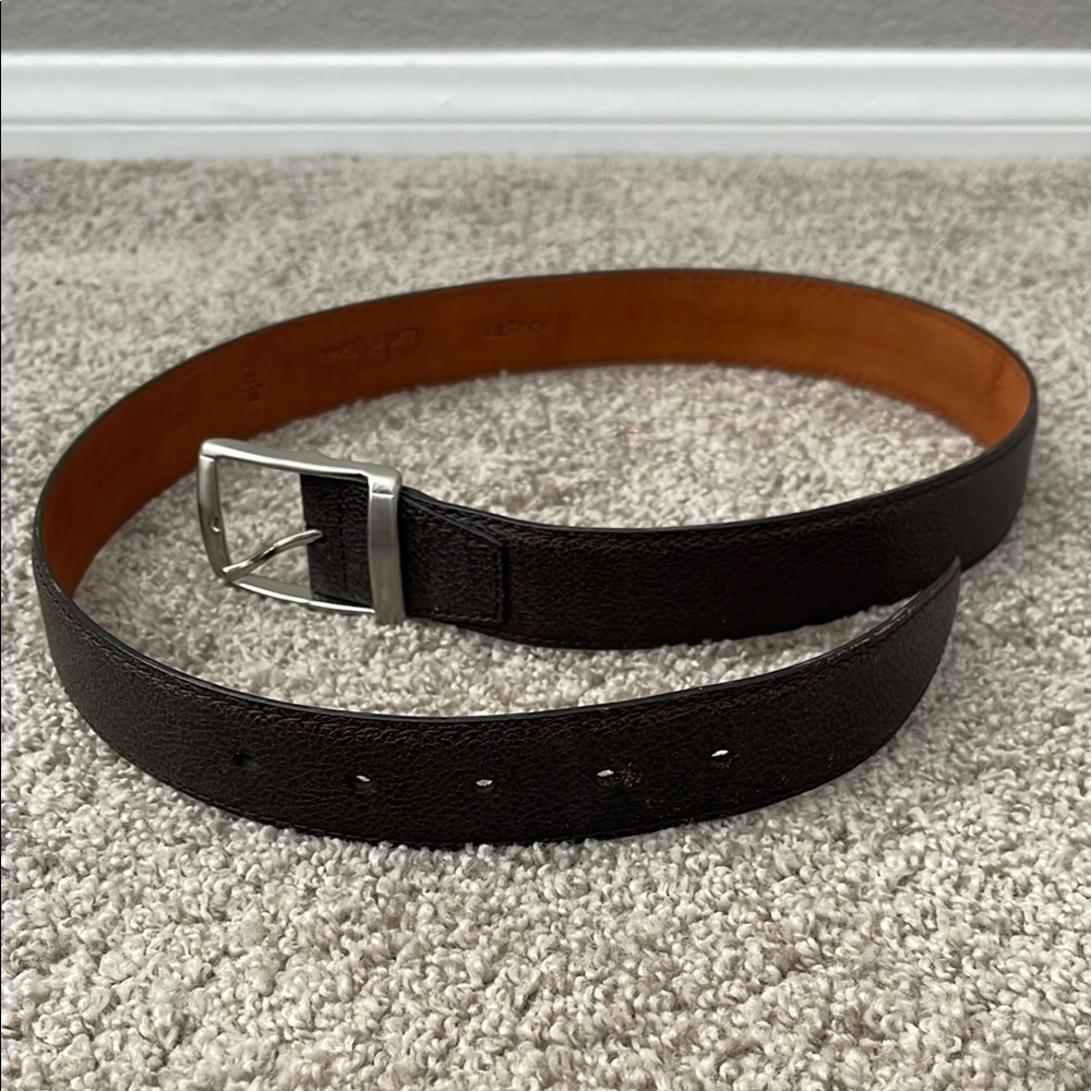 Men's Cole Haan Brown Leather Belt